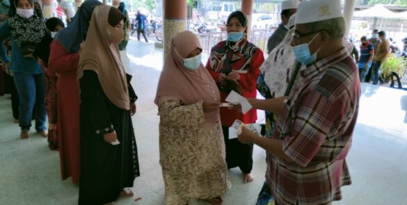 Pengagihan sumbangan dana PPZ MAIWP melalui Skim Wakalah Zakat Perniagaan